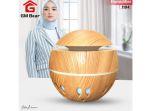 Review GM Bear Wood Ultrasonic Humidifier 1194, Ciptakan Kenyamanan dengan 4 Kegunaan