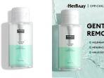 Review Herbaay Micellar Cleansing Water Gentle Remover, Ampuh Angkat Makeup untuk Kulit Sensitif