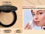 Review LOREAL Paris Infallible Oil Killer High Coverage Powder, Makeup Matte Anti Kilap Seharian