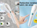 Review UPHOME Sikat Elektrik 5 in 1, Dibekali Kepala Sikat Khusus untuk Bersihkan Kamar Mandi
