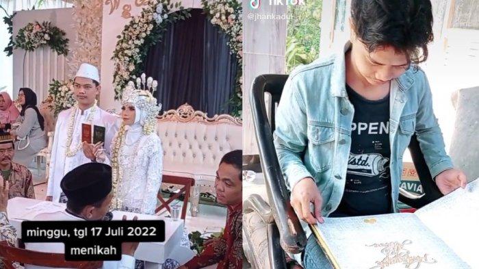 Baru Dua Hari Nikah, Pengantin Wanita Meninggal, Momen Suami Lihat Foto Pernikahan Bikin Terenyuh
