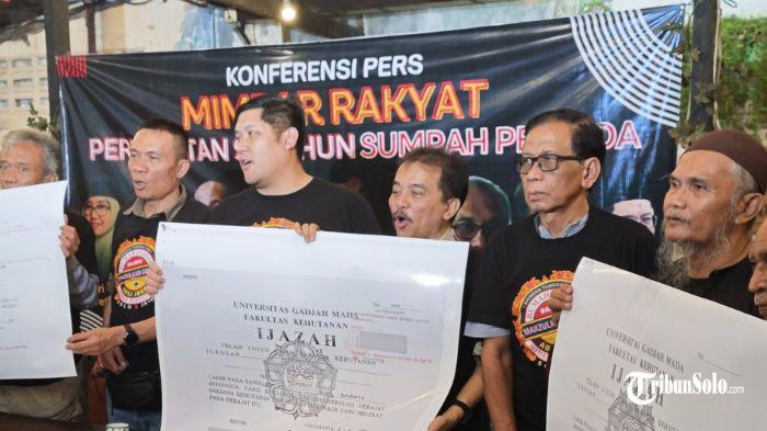 Di Solo, Rismon Sianipar Duga Gibran Palsukan Ijazah SMA untuk Masuk Diploma UTS InSearch