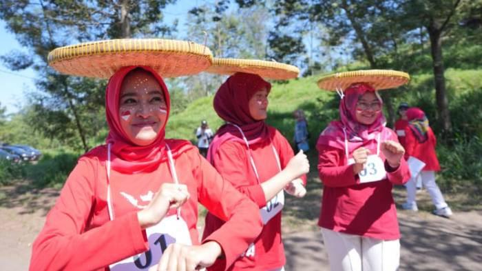 Semarak Kemerdekaan, PKK Klaten Kenalkan Kalitalang Lewat Kegiatan Outdoor