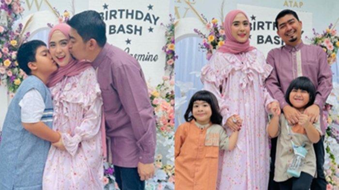 April Jasmine Istri Ustaz Solmed Gelar Pesta Meriah Rayakan Ulang Tahun ke-37, Intip Foto-fotonya