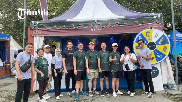 BOOTH ASTRA LIFE - Astra Life mendukung gaya hidup sehat dengan menjadi partner dalam ajang Mangkunegaran Run 2026 yang digelar di Pamedan Mangkunegaran, Minggu (3/4/2026). Pada penyelenggaraan tahun ini, tercatat sebanyak 7.750 peserta mengikuti Mangkunegaran Run 2026.
