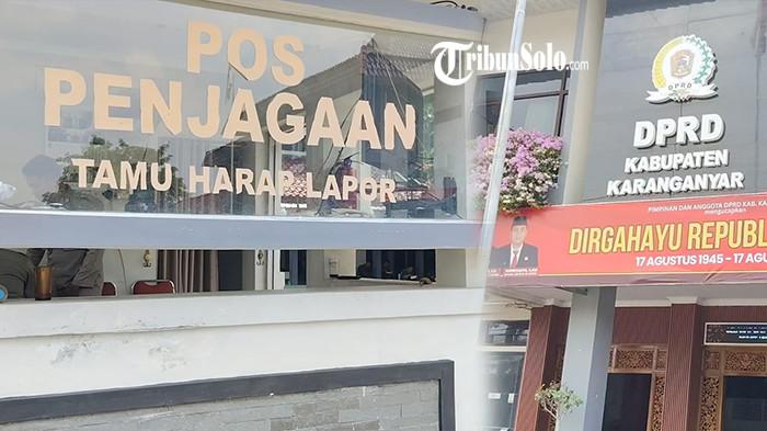 BERJAGA 5 HARI - Anggota TNI tengah beristirahat di pos penjagaan Kantor DPRD Kabupaten Karanganyar, Senin (1/9/2025). Belasan anggota TNI dikerahkan untuk berjaga di Kantor DPRD Kabupaten Karanganyar selama lima hari penuh. Penjagaan ketat ini dilakukan pascademonstrasi di DPRD Kota Solo yang berujung kericuhan dan terbakarnya gedung Sekretariat DPRD Kota Solo beberapa hari lalu.