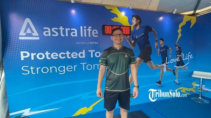 BOOTH ASTRA LIFE - Astra Life mendukung gaya hidup sehat dengan menjadi partner dalam ajang Mangkunegaran Run 2026 yang digelar di Pamedan Mangkunegaran, Minggu (3/4/2026). Pada penyelenggaraan tahun ini, tercatat sebanyak 7.750 peserta mengikuti Mangkunegaran Run 2026.