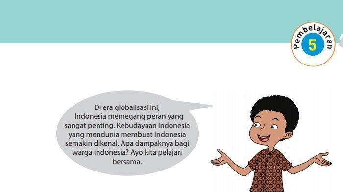 Kunci Jawaban Tema 4 Kelas 6 Halaman 38-41 Subtema 1 : Globalisasi di Sekitarku