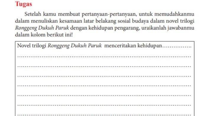 Kunci Jawaban Bahasa Indonesia Kelas 12 Halaman 117: Maksud Pengarang terhadap Kehidupan dalam Novel