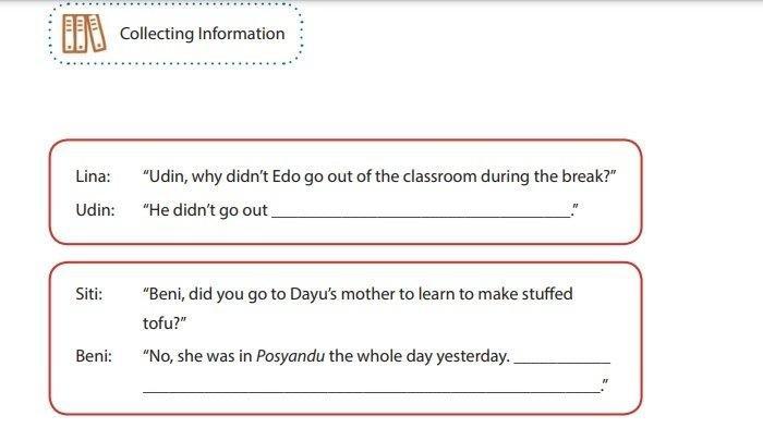 Kunci Jawaban Bahasa Inggris Kelas 9 Halaman 92-93: Everybody is Always in the Middle of Something