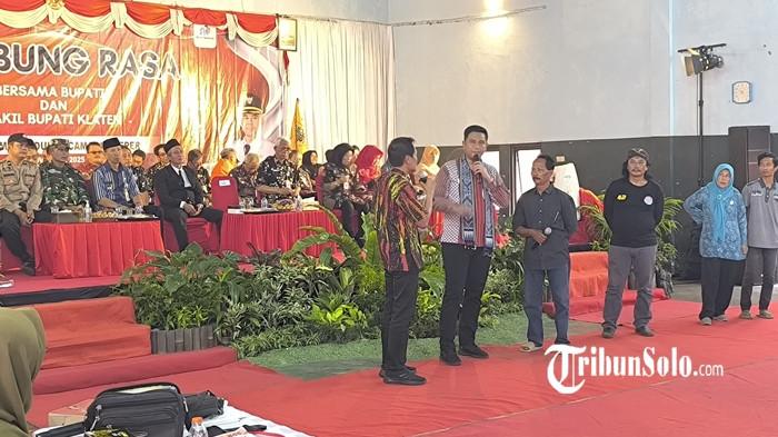Sambung Rasa Desa Jambu Kidul Klaten : Petani Tembakau Minta Bantuan Traktor ke Bupati Hamenang