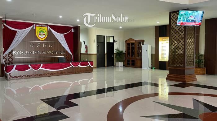 GEDUNG RAKYAT. Suasana DPRD Sukoharjo pada Senin (1/9/2025).  