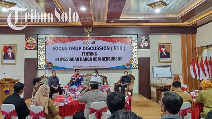 Tekan Gejolak, Polisi Ajak Mahasiswa hingga Buruh di Wonogiri Duduk Bareng Bahas Dampak Kenaikan BBM