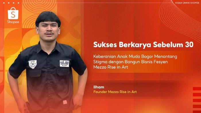 Kisah UMKM Fesyen Lokal Mezzo Rise in Art, dari Nol Hingga Sukses di Shopee