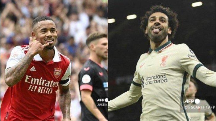 Prediksi Susunan Pemain Arsenal vs Liverpool: Adu Ketajaman Gabriel Jesus dan Mohamed Salah
