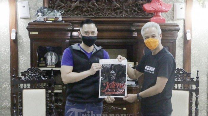 Viral Video Pertemuan Ganjar Pranowo dan AHY di Masjid, Bahas Pilpres? Ini Kata Jubir Demokrat