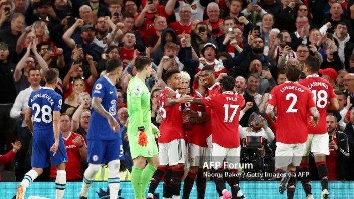 Hasil Liga Inggris: Manchester United Tekuk Chelsea 4-1, Kunci Tiket Liga Champions