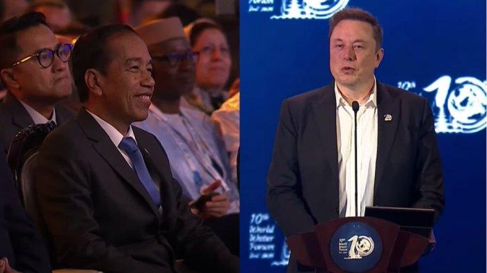 Guyonan Elon Musk yang Bikin Jokowi Tersenyum Lebar Saat Pidato di World Water Forum Ke-10