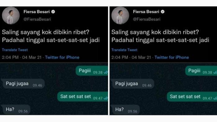 Apa Arti Kata 'Sat set sat set' yang Lagi Viral di Twitter dan Instagram? Simak Maknanya