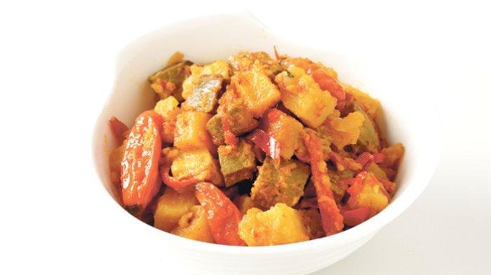 KULINER LEGENDARIS - Ilustrasi sambal goreng hati dan kentang yang populer di Solo, Jawa Tengah. Beginilah sejarah sambal goreng.