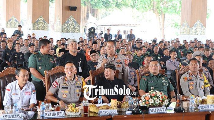 Bupati Juliyatmono Ikut Rapat Bersama Polda Jateng Secara Daring, Bahas Kerawanan Pemilu