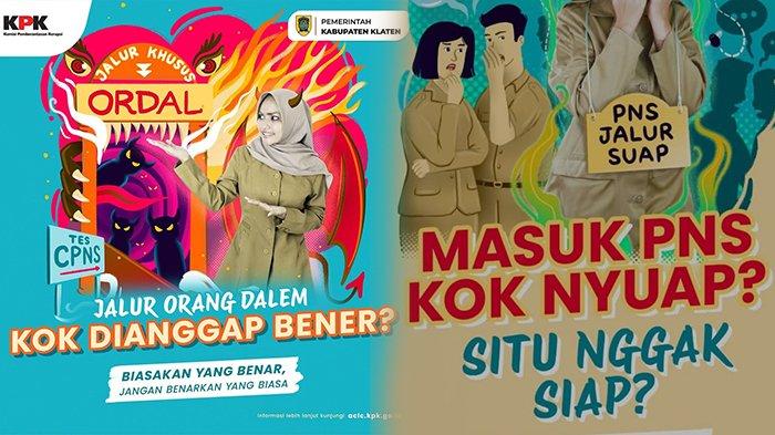 Hebat ! ASN Pemkab Klaten Kampanye Antikorupsi, Lewat Spanduk Hingga Video Medsos