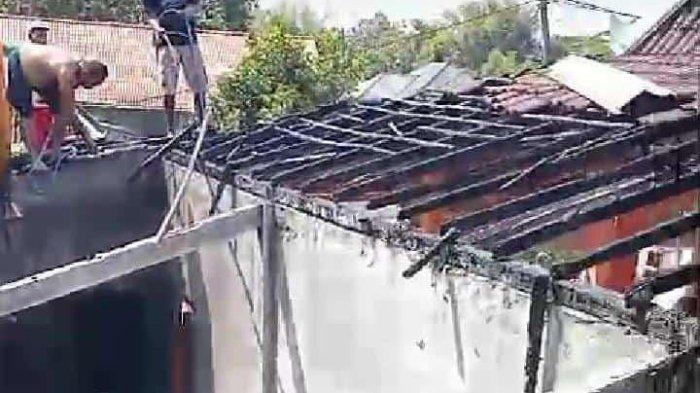 Kebakaran Balai Dusun Sambeng di Wonogiri Jateng, Ratusan Kursi Plastik Hingga Meja Kayu Ludes