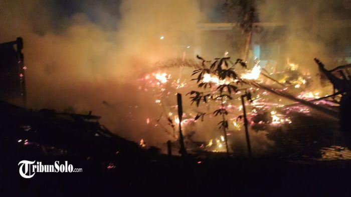 Kebakaran rumah di Andong, Kabupaten Boyolali