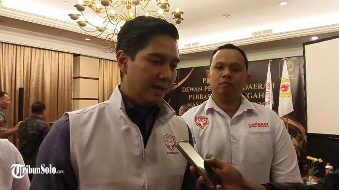 Ketua PP Perbasi Budisatrio Djiwandono saat ditemui