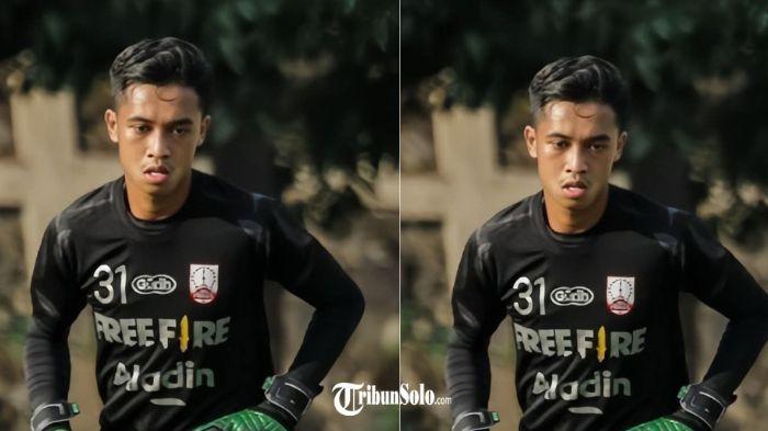 KABAR ORANG HILANG - Kolase foto Nuri Agus Wibowo mantan pemain kiper Persis Solo dan Timnas Indonesia U23 era Shin Tae Yong yang dikabarkan hilang kontak dengan anggota keluarganya. Nuri diketahui merupakan warga Karanganyar, Jawa Tengah.