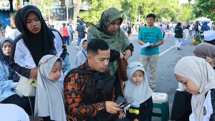 Kuota layanan yang dibuka melalui aplikasi M-Paspor habis terbooking