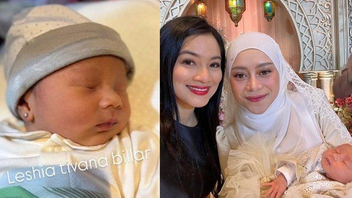 Wajah Anak Kedua Lesti dan Rizky Billar Dipuji Mirip Bule, Namanya Leshia Tivana Billar