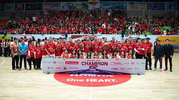 Ini Dia Champion Honda DBL with Kopi Good Day Central Java Series Putra dan Putri 2025