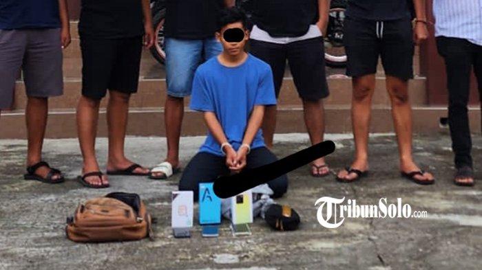 Pemuda Ini Bobol Gerai HP di Wonogiri, Gasak 6 HP & Smartwatch : Modal Cungkil Jendela Pakai Linggis