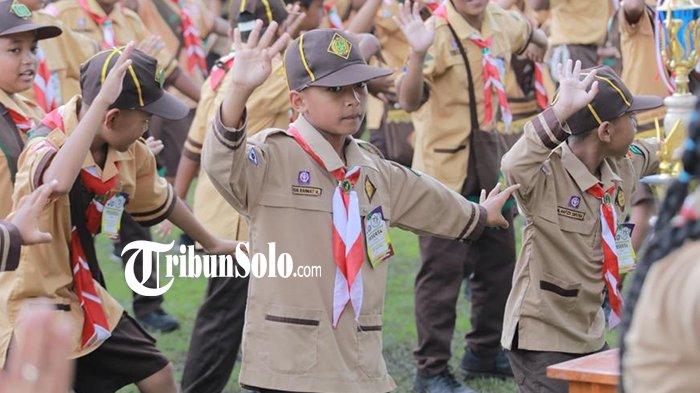 416 Pramuka Siaga Meriahkan Pesta Siaga Kwarcab Klaten, Kwartir Ranting Wedi Juara Umum