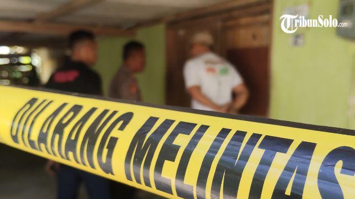 OLAH TKP ULANG - Polisi kembali mendatangi rumah lokasi penemuan Bilqis Rajiansyah (11), korban dugaan pembunuhan dan perampokan di Dukuh Bromo Asri, RT 23, Desa Dawung, Kecamatan Jenar, Kabupaten Sragen, Minggu (7/6/2026). Kedatangan aparat kali ini untuk melakukan olah tempat kejadian perkara (TKP) ulang guna mencari petunjuk lebih detail.