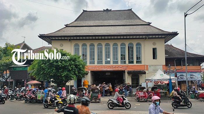Potret Pasar Gede Solo, yang kini genap berusia 93 tahun, Kamis (12/1/2023)