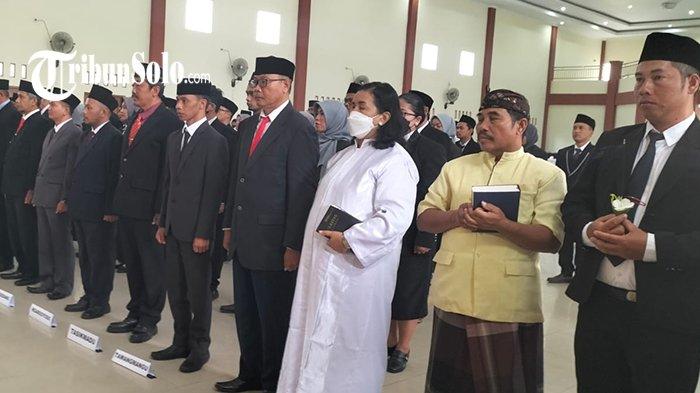 KPU Karanganyar Lantik 85 PPK, Kalahkan 667 Peserta Seleksi, Sebelum Kerja Ikuti Bimbingan Teknis