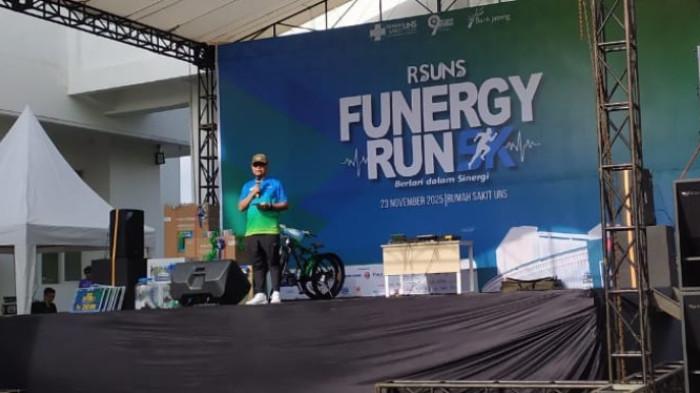 RS UNS Run 2025 yang digelar pada Minggu, 23 November 2025, didukung penuh oleh Bank BRI Sudirman Solo