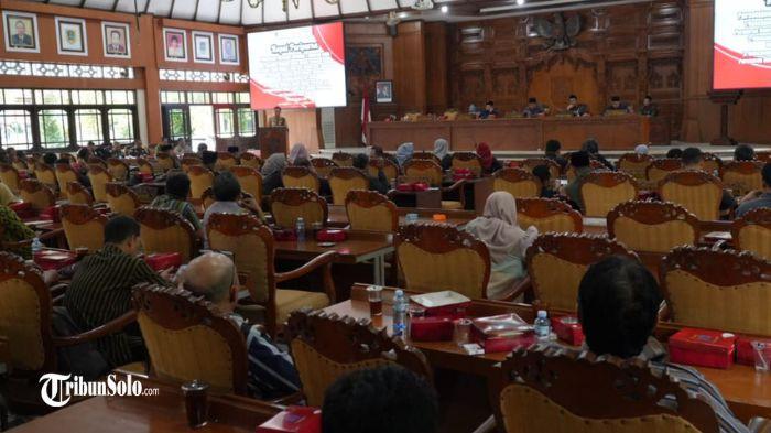 Rapat Paripurna DPRD Klaten digelar di Gedung Paripurna