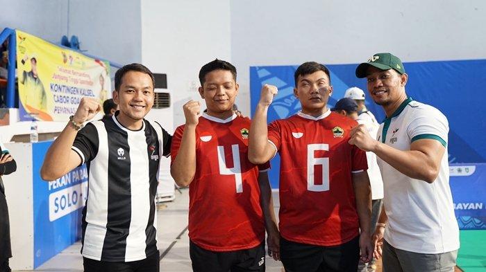 Nonton Cabor Goalball Peparnas, Respati Puji Semangat Atlet : Harus Mental Baja dan Jangan Minder