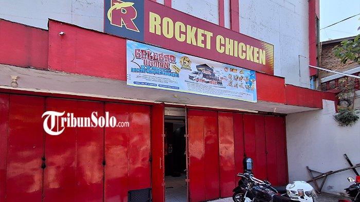 Rocket Chicken di Pokoh Kecamatan Wonogiri Kota yang dibobol maling, Rabu (19/6/2024).