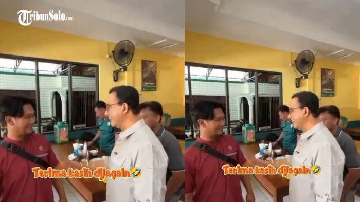 VIRAL ANIES - Sebuah video yang memperlihatkan Anies Baswedan berada di Kabupaten Karanganyar viral di media sosial, Senin (2/2/2025). Video tersebut menjadi perhatian publik karena menampilkan momen Anies Baswedan bertemu dan berfoto bersama tiga pria yang disebut sebagai intel TNI