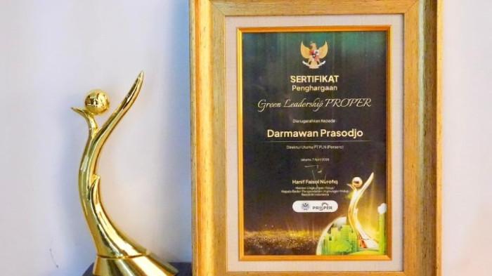 Selain penghargaan Green Leadership PROPER
