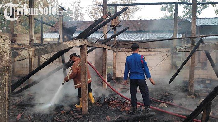 Kronologi Kandang Ayam di Gayamdompo Karanganyar Terbakar, Api Muncul dari Plafon