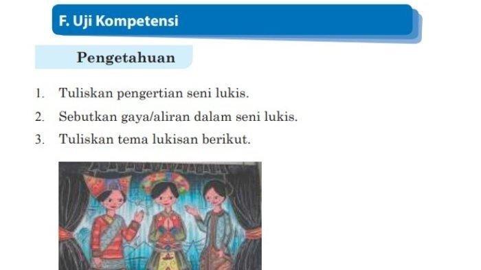 Kunci Jawaban Seni Budaya Kelas 9 Halaman 21-22 Kurikulum 2013, Uji Kompetisi Bab Seni Lukis