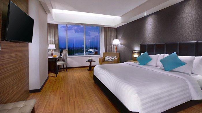 Tampilan kamar superior di The Alana Solo