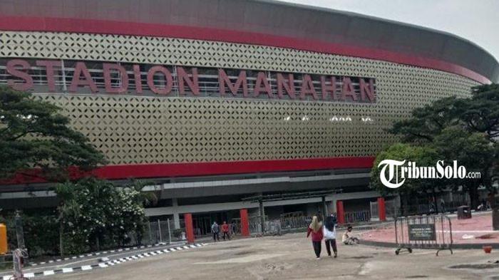 JELANG LAGA PERSIS - Ilustrasi Stadion Manahan Solo, yang merupakan kandang Persis Solo, beberapa waktu lalu. Pengamanan laga Persis Solo vs Persebaya Surabaya di Stadion Manahan, Sabtu (9/5/2026), tak hanya difokuskan pada jalur kendaraan pribadi.