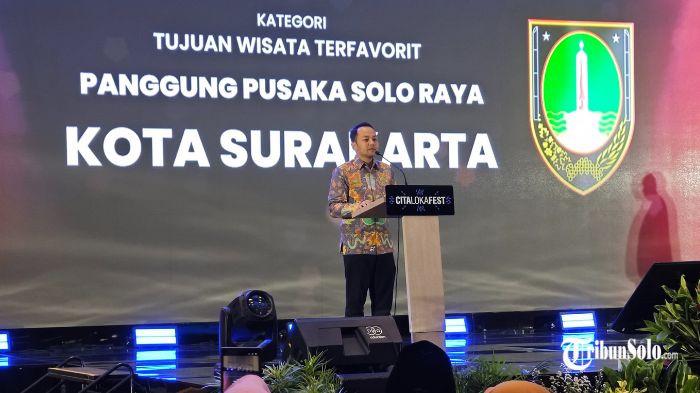 Kota Solo Raih Penghargaan Tujuan Wisata Terfavorit Panggung Pusaka Solo Raya di Cita Loka Fest