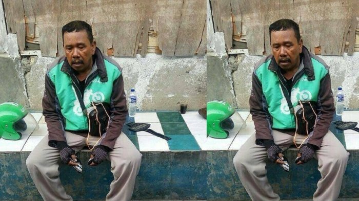 Dihipnotis, Motor yang Biasa Digunakan untuk Mencari Nafkah Milik Driver Ojek Online Ini Hilang